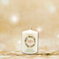 Christmas Advent Wreath 13" (Red Pinecones berries) + 4 Advent Candles (FOC Christmas Candle)