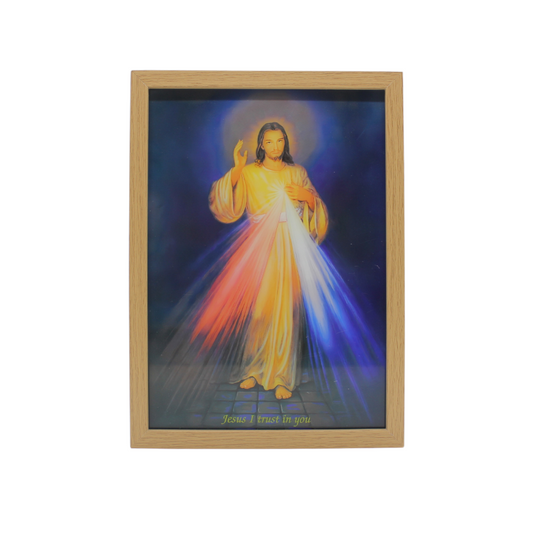 Holy Image  Wall/Table Light Box /Altar - Divine Mercy