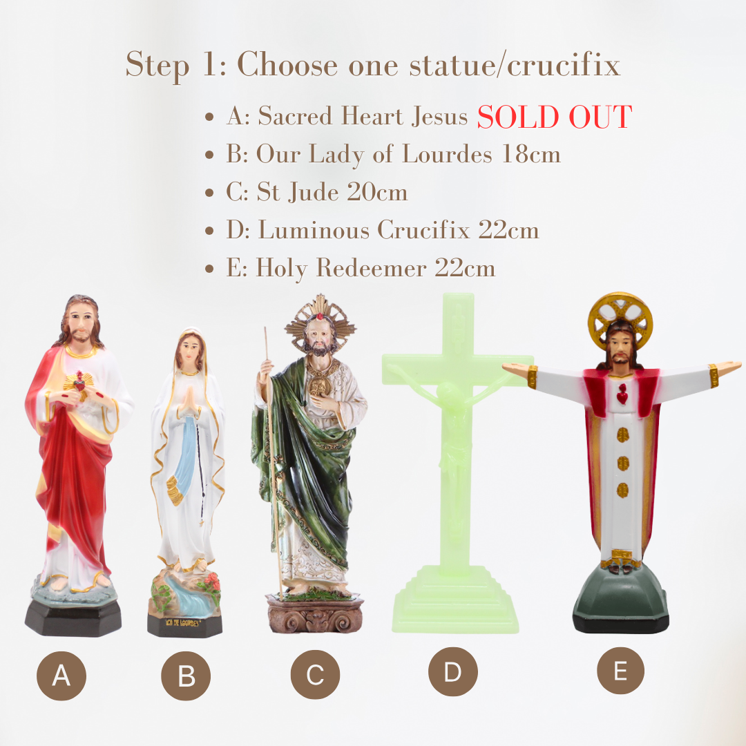 Customised Portable Box Altar Shrine 26.5cm (Personalisation Available)
