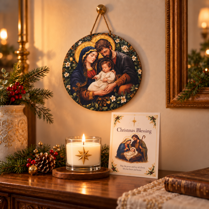 Holy Family Home Blessing Gift Set