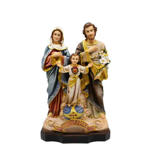 Holy Family Statue - Handpainted - 40cm (Personalisation Available)