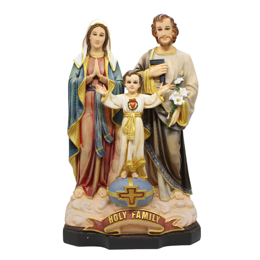 Holy Family Statue- Handpainted - 60cm (Personalisation Available)
