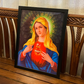 3D Holy Image Framed Wall Picture