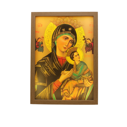 Holy Image Wall/Table Light Box - Our Lady of Perpetual Help