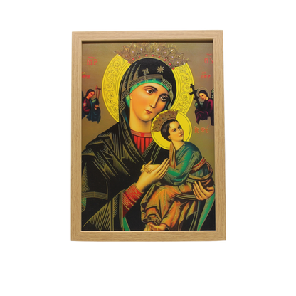 Holy Image Wall/Table Light Box - Our Lady of Perpetual Help