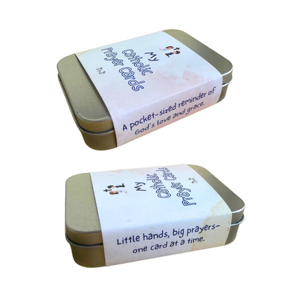 My Catholic Prayer Cards Tin Set (For Kids)