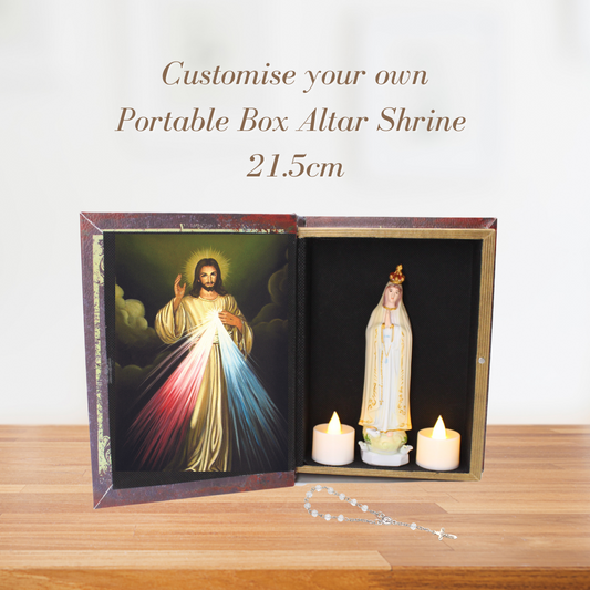 Customised Portable Box Shrine 21.5cm (Personalisation Available)