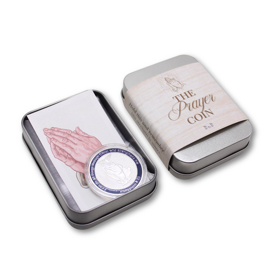 The Prayer Coin Tin set - Philippians 4:13
