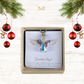 Crystal Swarovski Angel pendant/chain - 3cm/3.5cm
