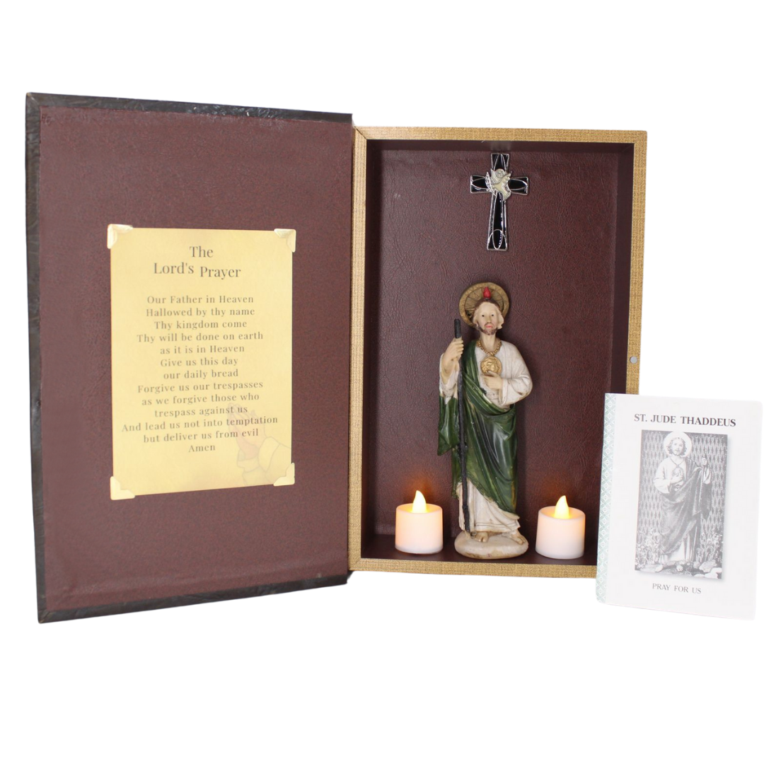 Portable Box Shrine - St Jude (Personalisation Available)