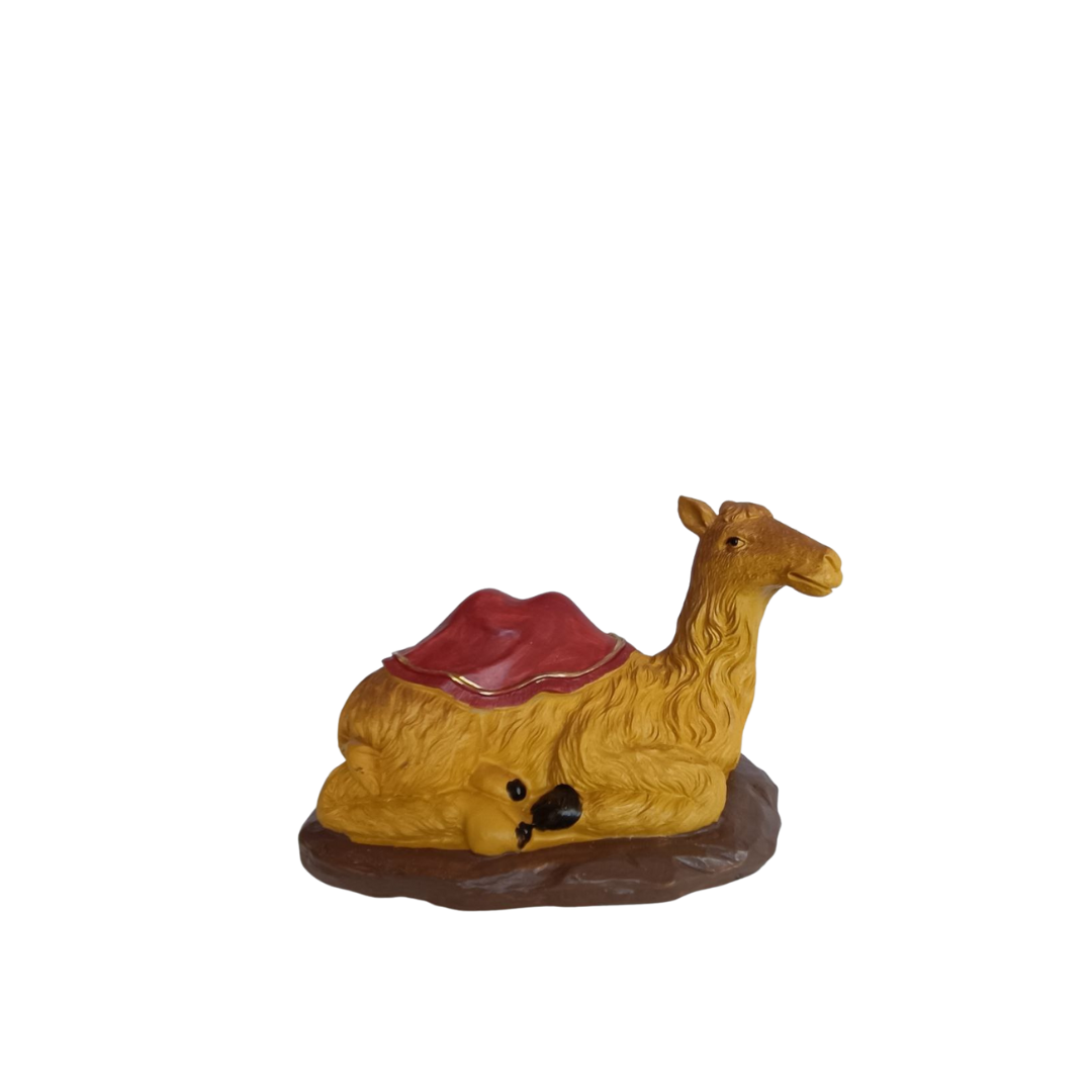 Christmas Polystone Nativity Crib Set 12"