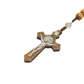 Wood St Benedict Rosary 8mm