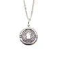 Stainless Steel St Benedict Medal /Chain set - Silver/Gold