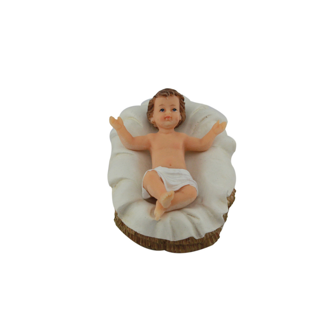Christmas Polystone Nativity Crib Set 15" (Self Pick up only)