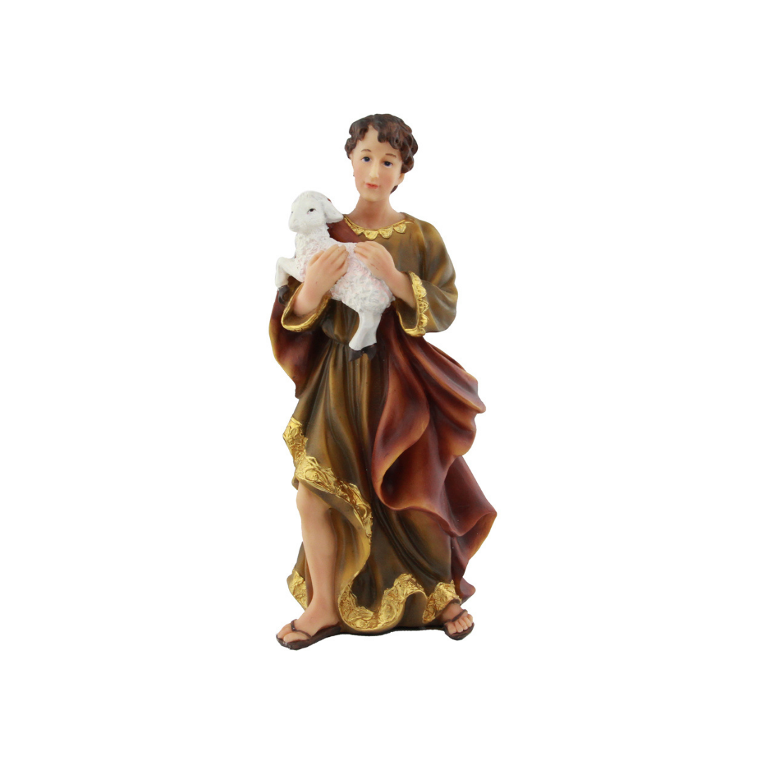 [EARLY BIRD] Christmas Polystone Nativity Crib Set 13" (Color)