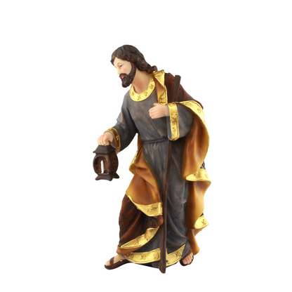 Christmas Polystone Nativity Crib Set 15" (Self Pick up only)
