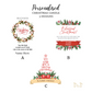 Personalised Pillar Candle for Christmas 7.5cm & 15cm