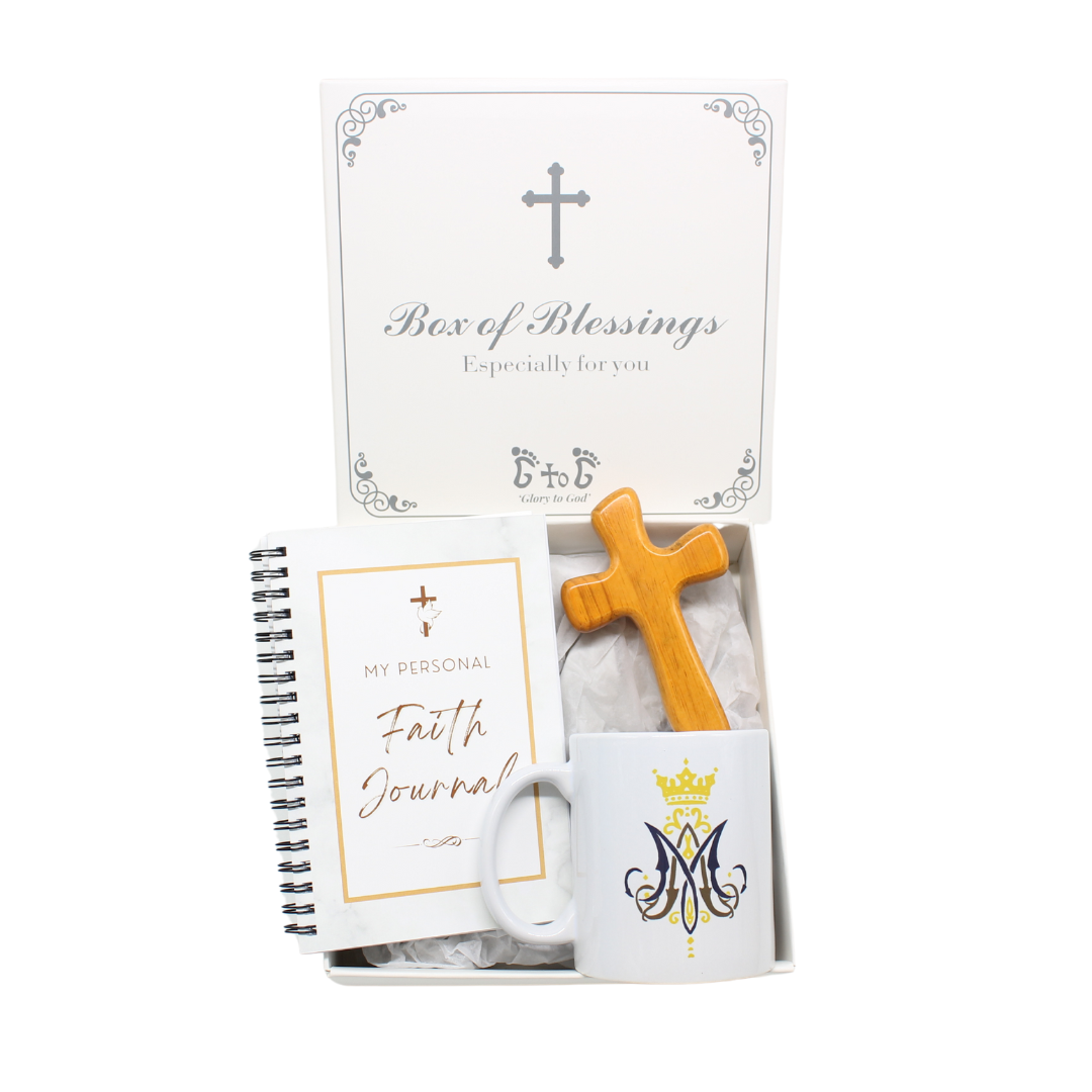 Faith Journal/Mug/Comfort cross set (Personalisation Available)