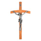 Wood Papal Wall Crucifix - 30cm