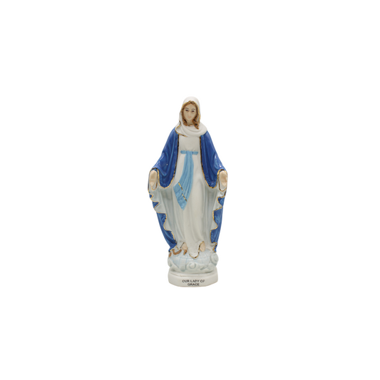 Our Lady of Grace Ceramic Statue - 20cm