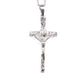 Stainless Steel Papal Crucifix/Chain