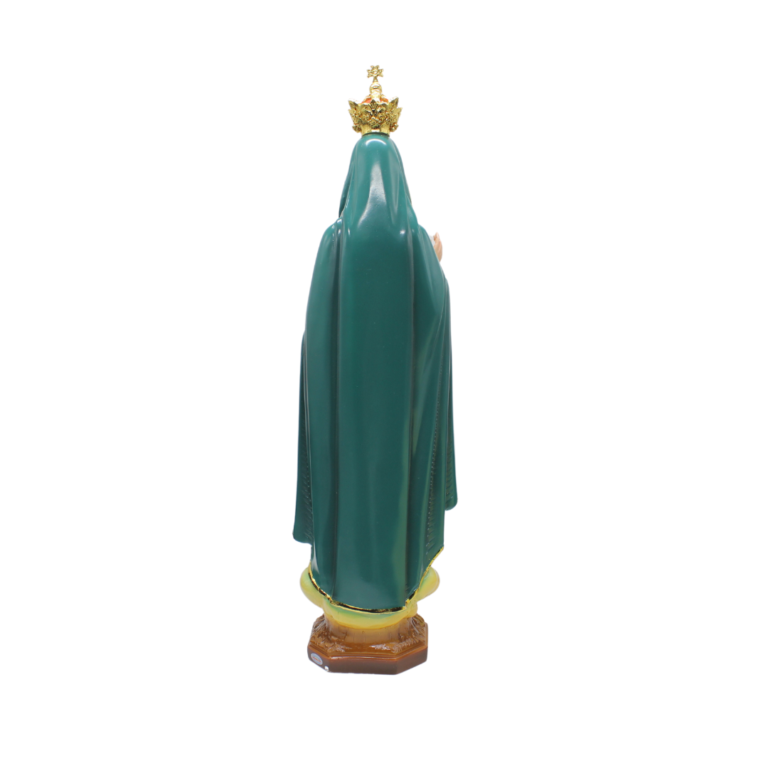 Our Lady of Fatima Statue - 70cm (Gold Trim)