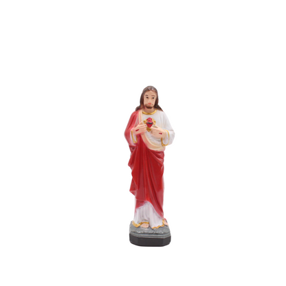 Sacred Heart of Jesus Statue - 17cm