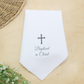 Personalised Baptism Candle /Cloth set