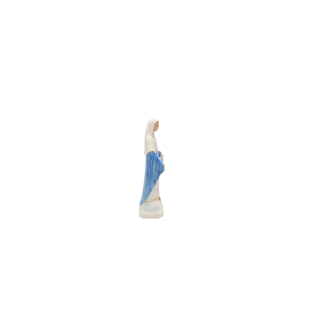 Our Lady of Grace Ceramic  Statue - 15cm