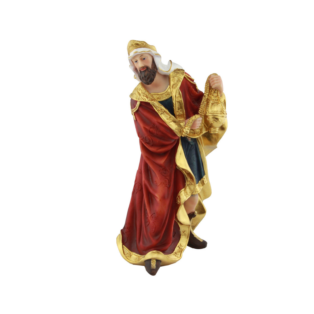 Christmas Polystone Nativity Crib Set 15" (Self Pick up only)