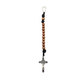 Paracord Wood Tenner Rosary - One Decade