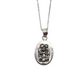 Silver Sacred Holy Family Medal/Chain Set