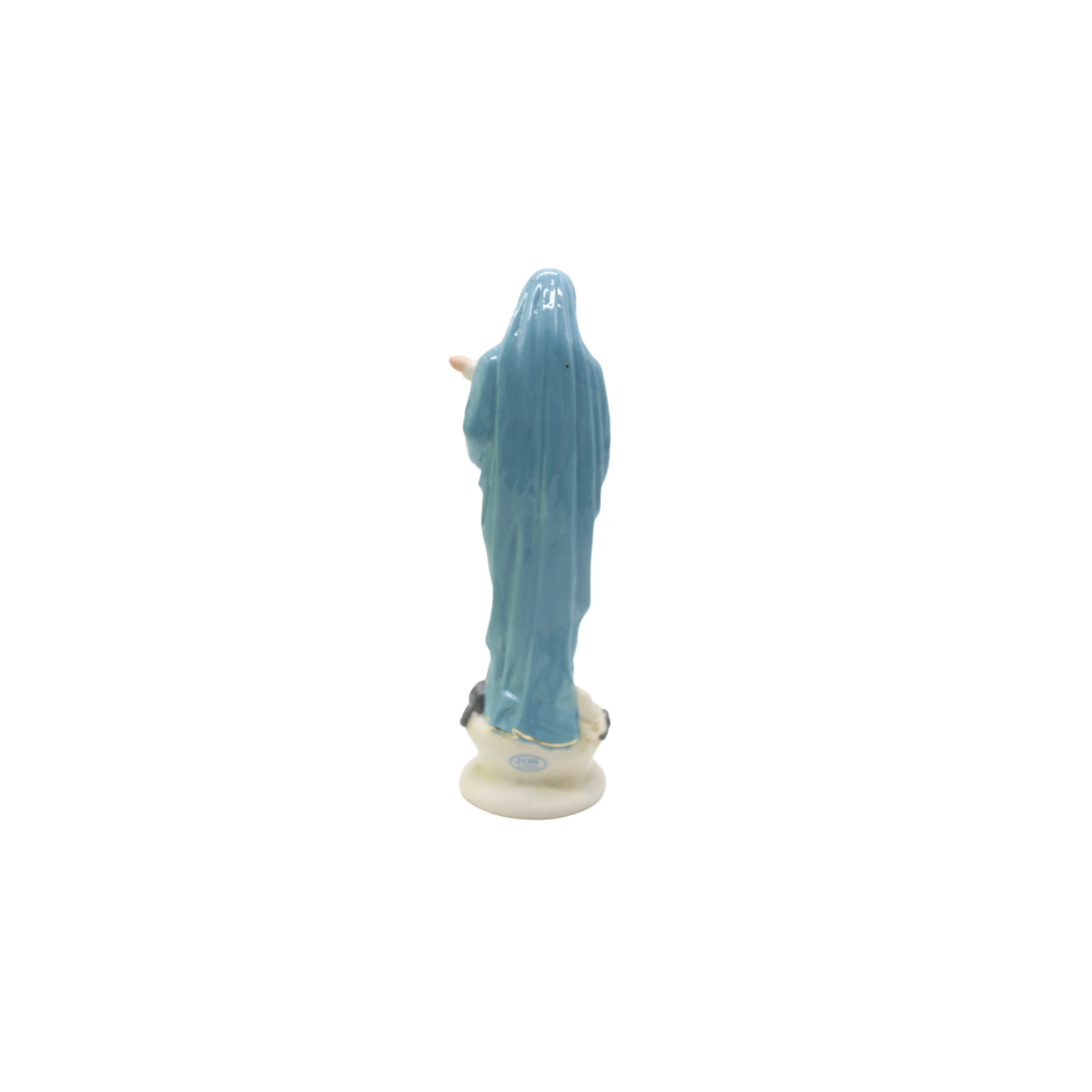 Our Lady & Child Jesus Ceramic Statue - 17cm color