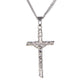 Stainless Steel Papal Crucifix/Chain - Straight