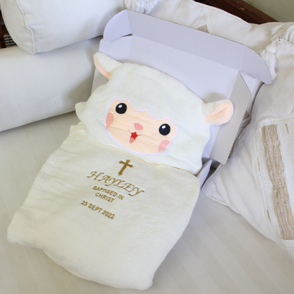[PRE-ORDER] Child/Baby Blanket - Baptised in Christ/Child of God (Personalisation Available)