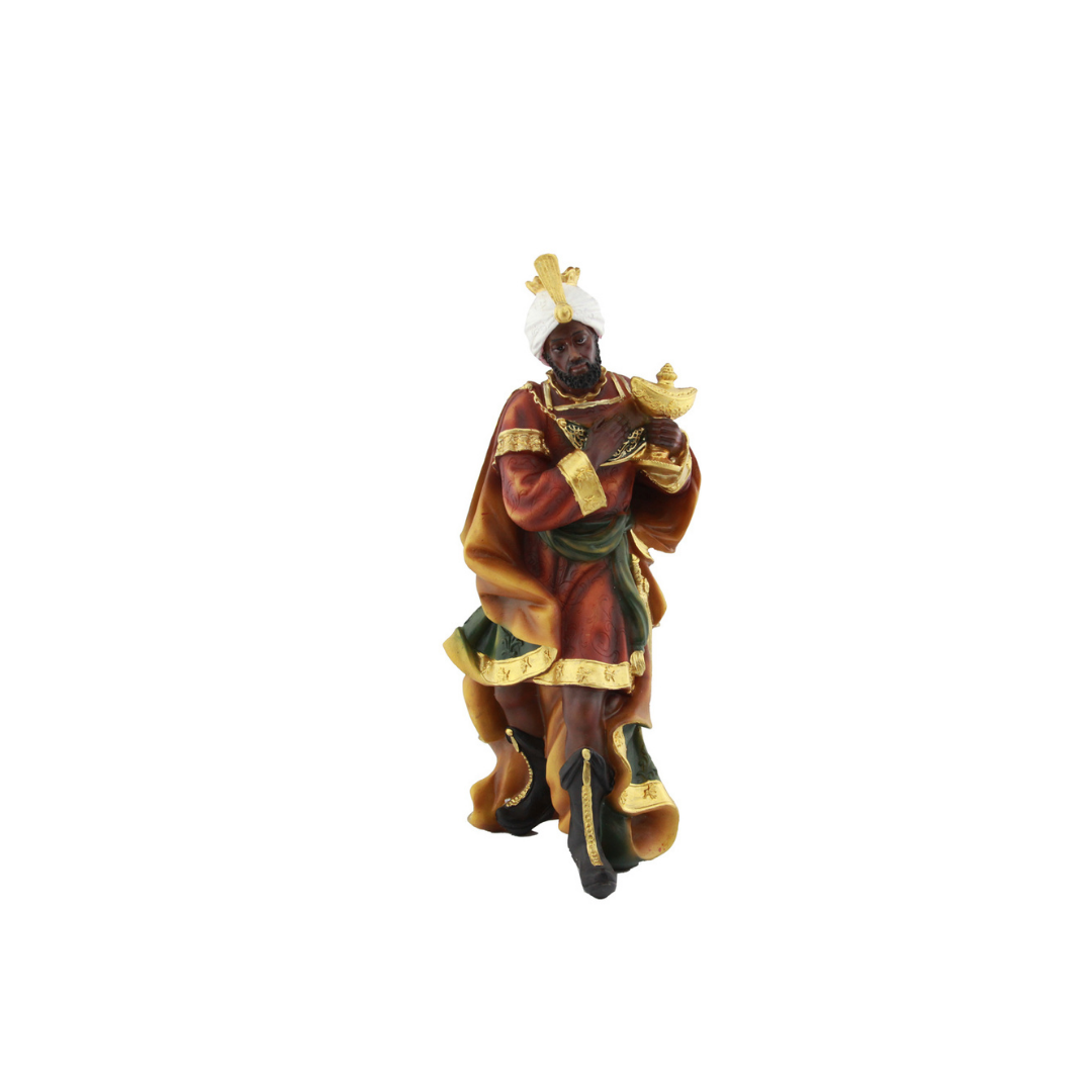 [EARLY BIRD] Christmas Polystone Nativity Crib Set 13" (Color)
