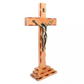 Wood Table Standing Crucifix - 35cm