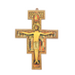 Wood Franciscan cross - 30cm