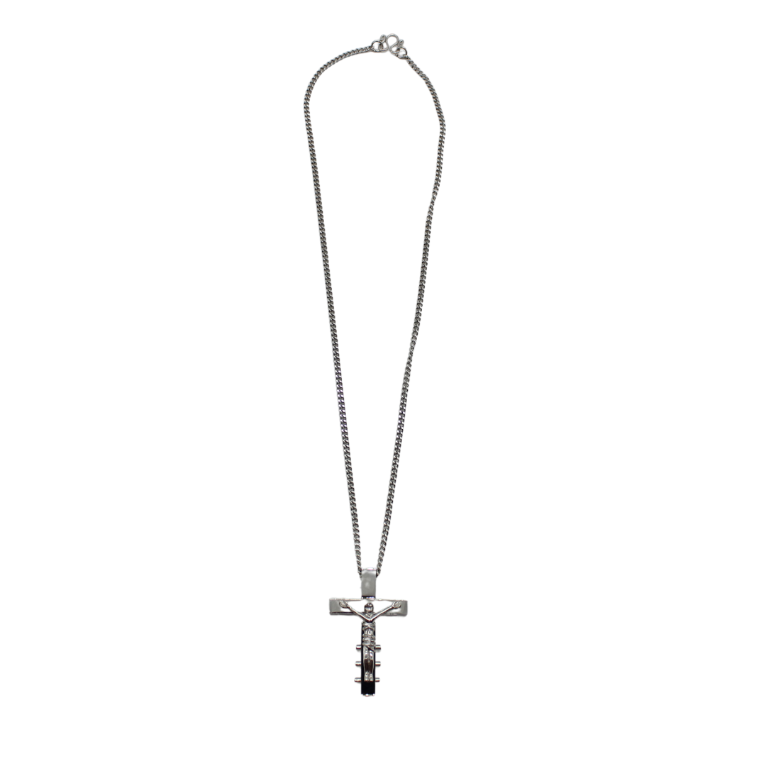 Stainless Steel  Crucifix 4.5cm/Chain