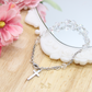 Swarovski Crystal Rosary Bracelet - White/Pink/Blue/Mix Color