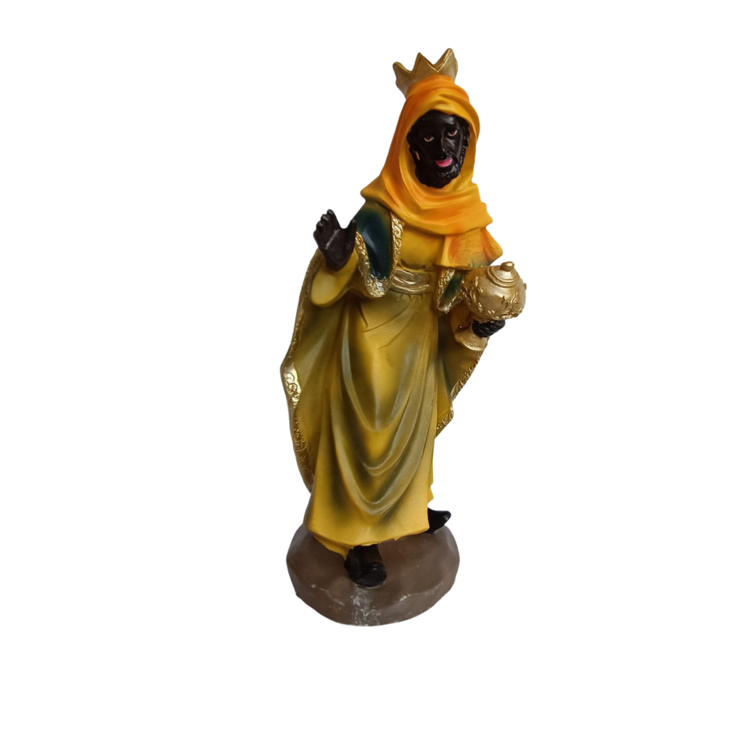 Christmas Polystone Nativity Crib Set 12"