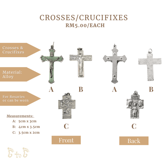 Alloy Crucifixes