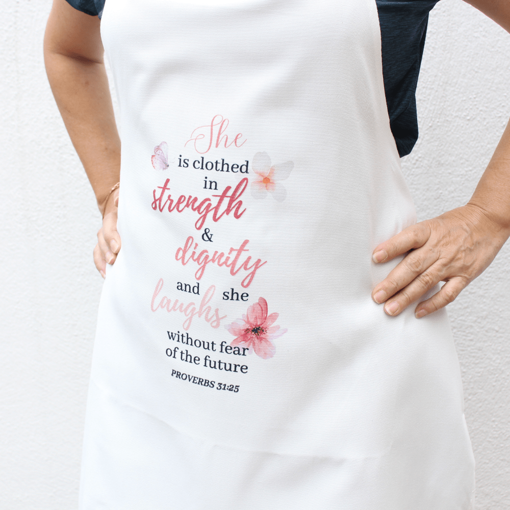 Apron - She is Clothed/Taste and See