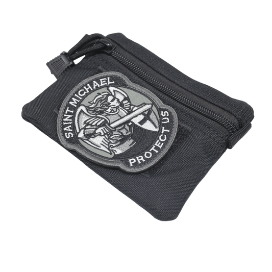 Canvas Wallet with St Michael Badge