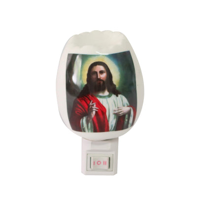 Ceramic Nightlight with Holy Images