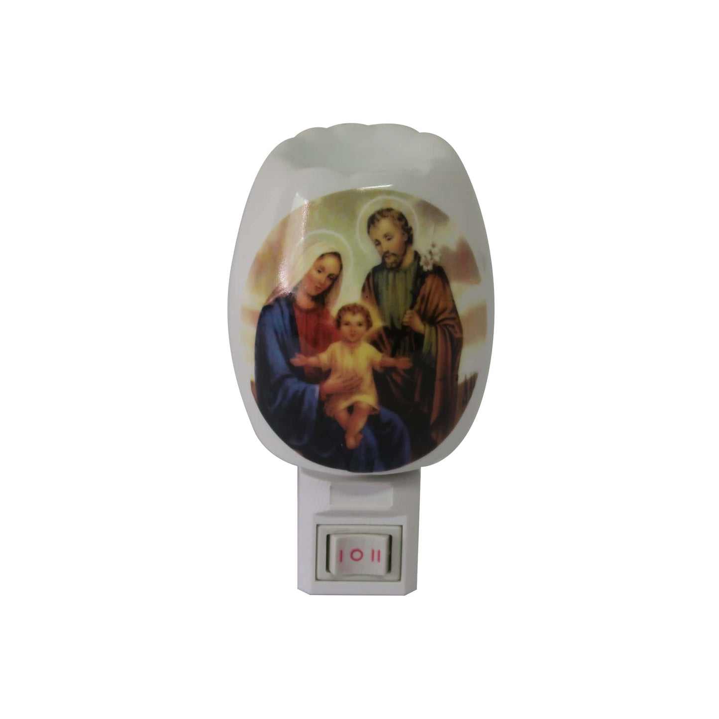 Ceramic Nightlight with Holy Images