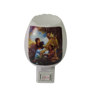 Ceramic Nightlight with Holy Images