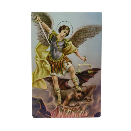 Ceramic Wall/Table Plaque of St. Michael The Archangel
