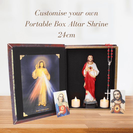 Customised Portable Box Altar Shrine 24cm (Personalisation Available)