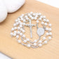 Swarovski Pearl Crystal Rosary - White/Peach/Blue/Pink (Personalisation Available)
